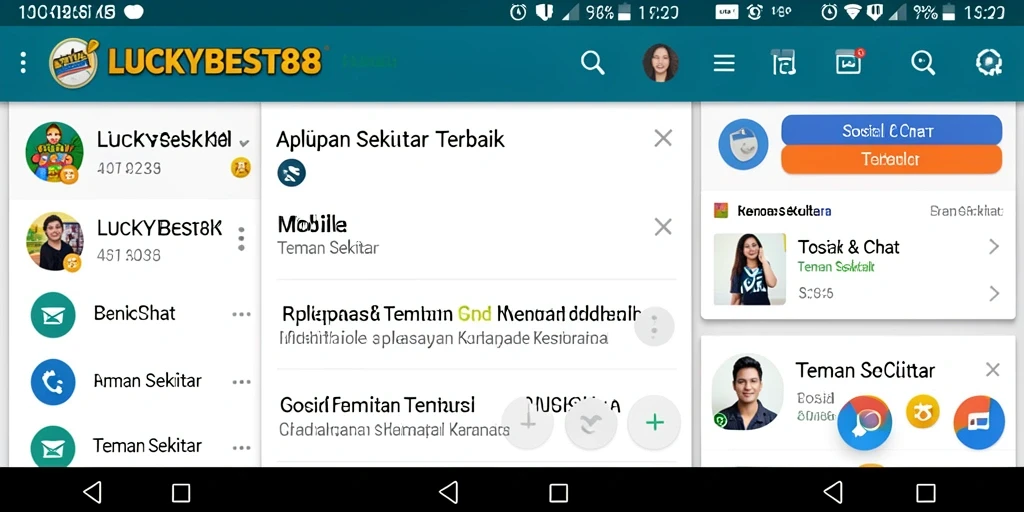 Tampilan antarmuka LUCKYBEST88 yang menarik dan ramah pengguna.